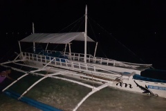 Náš večerní odvoz na ostrov Malapascua