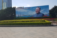 Lychee park - portrét Deng Xiaoping